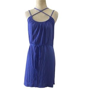 Soft Joie | spaghetti strap tie waist dress small
